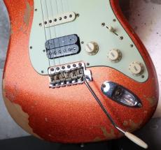 Fender Custom Shop 1962 Stratocaster SSH Heavy Relic / Trance Orange_9