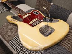 Fender 1966 Jaguar Matching Head Olympic White_15