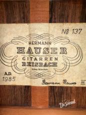 Hermann Hauser [ヘルマン・ハウザー] 3世　1985年製_9
