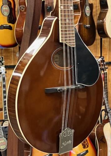 Kentucky KM-276 Deluxe Oval Hole A-Model Mandolin Transparent Brown