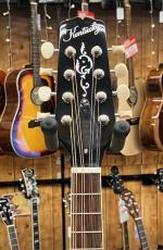 Kentucky KM-276 Deluxe Oval Hole A-Model Mandolin Transparent Brown_5