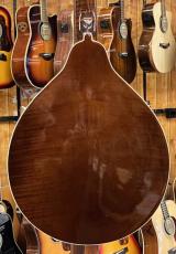 Kentucky KM-276 Deluxe Oval Hole A-Model Mandolin Transparent Brown_7