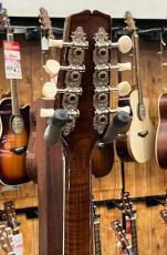Kentucky KM-276 Deluxe Oval Hole A-Model Mandolin Transparent Brown_8
