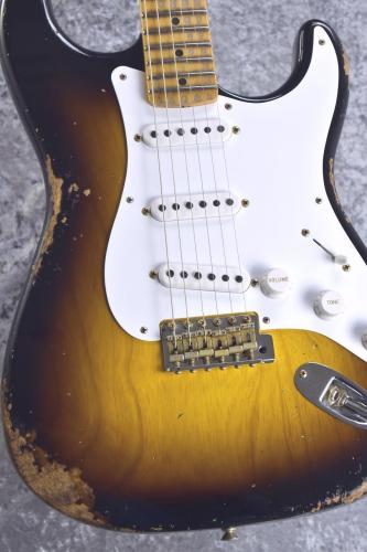 Fender Custom Shop Limited Edition 70th Anniversary 1954 Stratocaster Heavy Relic / Wide Fade 2Color Sunburst