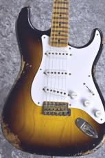 Fender Custom Shop Limited Edition 70th Anniversary 1954 Stratocaster Heavy Relic / Wide Fade 2Color Sunburst_3