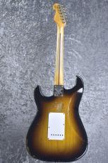 Fender Custom Shop Limited Edition 70th Anniversary 1954 Stratocaster Heavy Relic / Wide Fade 2Color Sunburst_4