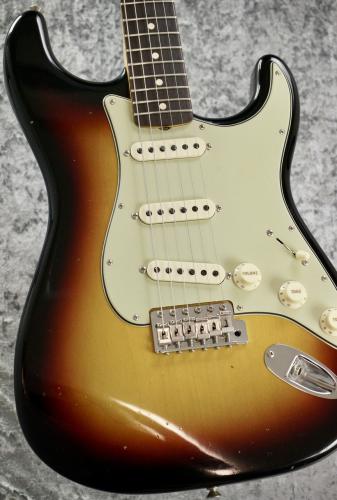 Fender Custom Shop 1963 Stratocaster Journeyman Relic Closet Classic Hardware / 3Color Sunburst [3.57kg]