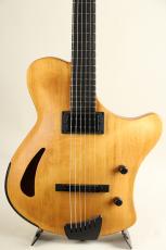 Victor Baker Guitars Ergonomic Semi hollow 1PU Natural with satin topcoat S/N:734