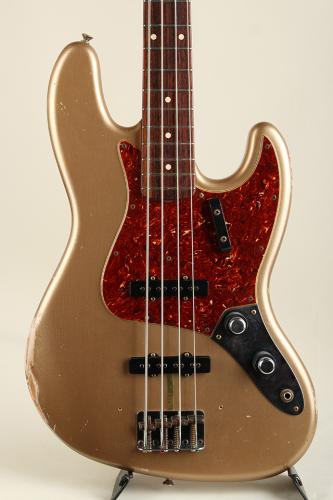 Fender Custom Shop 1960 Jazz Bass Relic Firemist Gold  2013