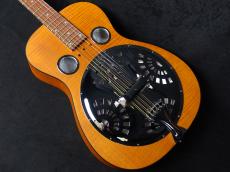 Dobro Dobro Hound Dog Deluxe Round Neck Vintage Brown 2nd_3