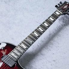 E-II EC QM FL -See Thru Black Cherry Sunburst-_4