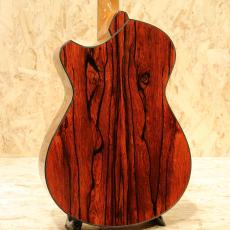 FUJII GUITARS × OGAWA INLAY CRAFT Jazz Nylon scw -MIKI 200th Anniversary-Curly Red Wood & Cocobolo_2