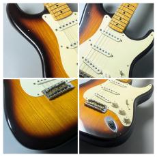 Fender Custom Shop 1958 Ash Stratocaster J.Relic -Faded Aged Chocolate 3-Color Sunburst- Masterbuilt by Kyle McMillin_3
