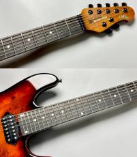 MUSIC MAN Jason Richardson 7-String Cutlass HT Death Mountain# S13522【モダンメタル最高峰ギター】【3.58KG】_8