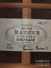 Hermann Hauser ヘルマン・ハウザー3世 2000年製 Torres / Llobet 松・ハカランダ 645mm【日本総本店2F 在庫品】_2