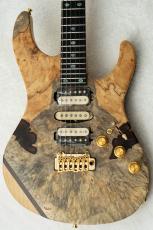FREEDOM CUSTOM GUITAR RESEARCH HYDRA 24F 2Point -Buckeye Burl Maple Satin Natural-_3