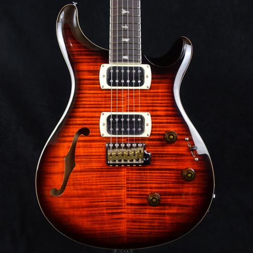 Paul Reed Smith [PRS] SE Custom 24 Semi-Hollow Piezo Orange Tiger Smokeburst 2025