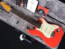 Fender Made in Japan Limited Shigeru Suzuki Stratocaster Fiesta Red_2
