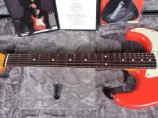 Fender Made in Japan Limited Shigeru Suzuki Stratocaster Fiesta Red_4