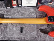 Fender Made in Japan Limited Shigeru Suzuki Stratocaster Fiesta Red_8