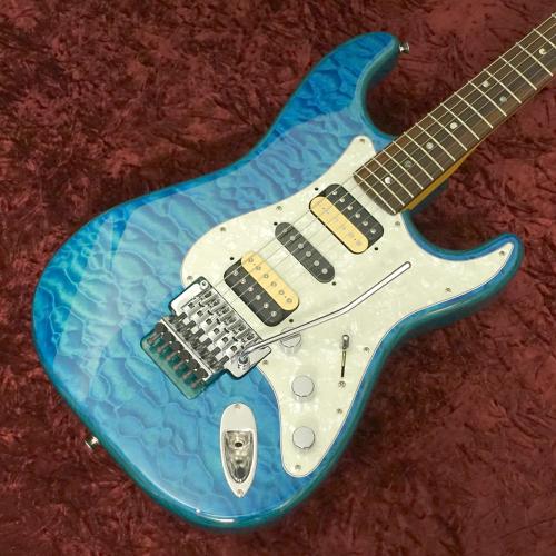 Fender Michiya Haruhata Stratocaster Caribbean Blue Trans【2019年製】