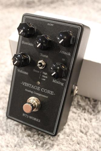 HTJ-WORKS 【クリアランスセール】VINTAGE CORE COMPRESSOR -Black-【アナログコンプレッサー】【送料無料】