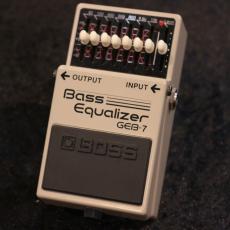 BOSS GEB-7 Bass Equalizer【ベース用7バンドグラフィックイコライザー】【美品USED】