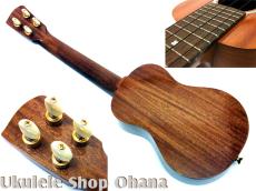 Chihale Works [6S-Cma] ソプラノロングネック キューバンマホガニー #00583/中古委託_2
