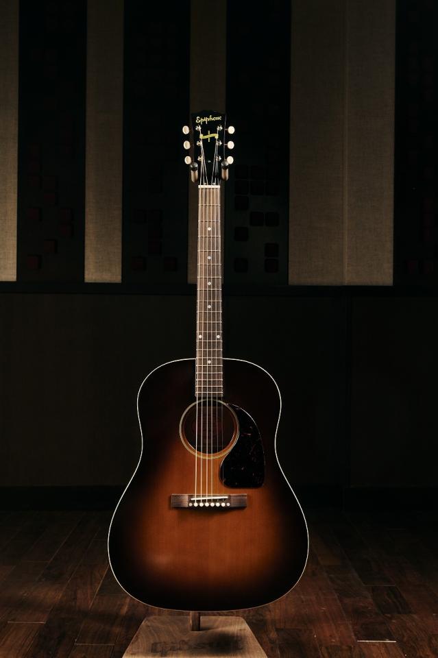 エピフォン　J-45　奥田民生モデル Epiphoneから2本目となる奥田民生シグネチャーモデルが発売。