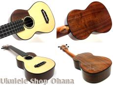 TASHIRO UKULELE [TS-SK/PG]ソプラノロングネック ジャーマンスプルース/ハワイアンコア #12899_3