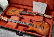Fender Custom Shop MBS Custom Quilt "Tree of Life" Stratocaster & Telecaster Set by J.W.Black【マスターピース】