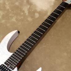 Balaguer Guitars Diablo Standard with Evertune Bridge, Satin Trans White_6