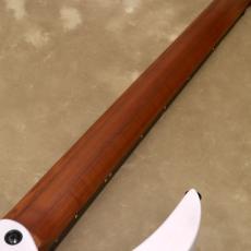 Balaguer Guitars Diablo Standard with Evertune Bridge, Satin Trans White_9