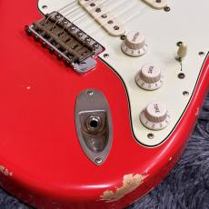 XOTiC XSC-1 Fiesta Red Medium Aged w/Roasted Flame Maple Neck【特価】【旧価格!】【約3.29kg】_4