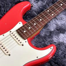 XOTiC XSC-1 Fiesta Red Medium Aged w/Roasted Flame Maple Neck【特価】【旧価格!】【約3.29kg】_5