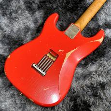 XOTiC XSC-1 Fiesta Red Medium Aged w/Roasted Flame Maple Neck【特価】【旧価格!】【約3.29kg】_9