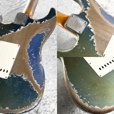 Fender Custom Shop MBS 1961 Stratocaster Heavy Relic Daker Lake Placid Blue by Dale Wilson ≒3.45kg_8