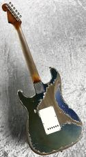 Fender Custom Shop MBS 1961 Stratocaster Heavy Relic Daker Lake Placid Blue by Dale Wilson ≒3.45kg_9