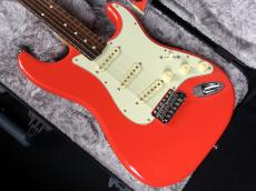 Fender Made in Japan Limited Shigeru Suzuki Stratocaster Fiesta Red_3