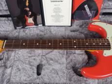 Fender Made in Japan Limited Shigeru Suzuki Stratocaster Fiesta Red_4