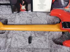 Fender Made in Japan Limited Shigeru Suzuki Stratocaster Fiesta Red_8