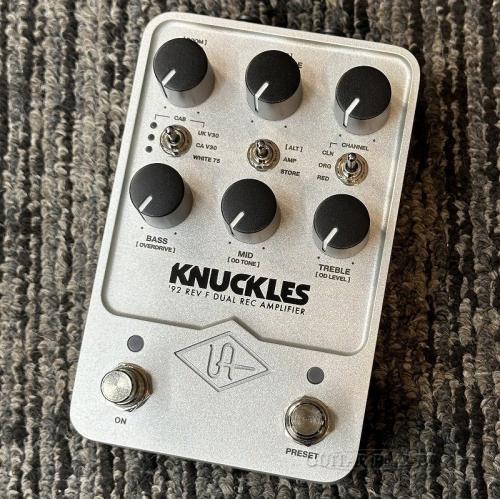 Universal Audio UAFX Knuckles '92 Rev F Dual Rec Amplifier【アンプ/キャビネットシミュレーター】