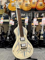 Asher Guitars 【中古特価市】 Electro Hawaiian Junior Lap Steel ''Mod.'' -White with Pinstripe- 2000年代頃製_2