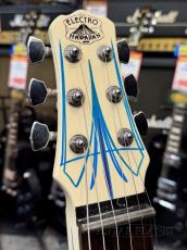 Asher Guitars 【中古特価市】 Electro Hawaiian Junior Lap Steel ''Mod.'' -White with Pinstripe- 2000年代頃製_5