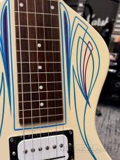Asher Guitars 【中古特価市】 Electro Hawaiian Junior Lap Steel ''Mod.'' -White with Pinstripe- 2000年代頃製_7