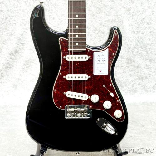 Fender Made In Japan Hybrid II Stratocaster -Black/Rosewood-【JD26011657】【3.36kg】