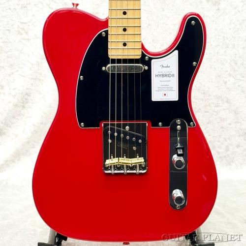 Fender Made In Japan Hybrid II Telecaster -Modena Red/Maple-【JD26010398】【軽量3.18kg】