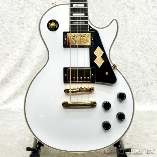 Epiphone Inspired by Gibson Custom Les Paul Custom -Alpine White-【25111524656】【4.05kg】【USA P.U搭載】