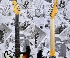 Fender Custom Shop Guitar Planet Exclusive 1960 Stratocaster Journeyman Relic Left Handed -Faded/Aged 3 Color Sunburst-_6