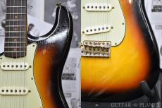 Fender Custom Shop Guitar Planet Exclusive 1960 Stratocaster Journeyman Relic Left Handed -Faded/Aged 3 Color Sunburst-_8